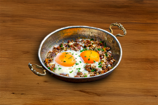 Kavurmalı Yumurta